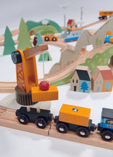 Tender Leaf Toys Mountain View Train Set