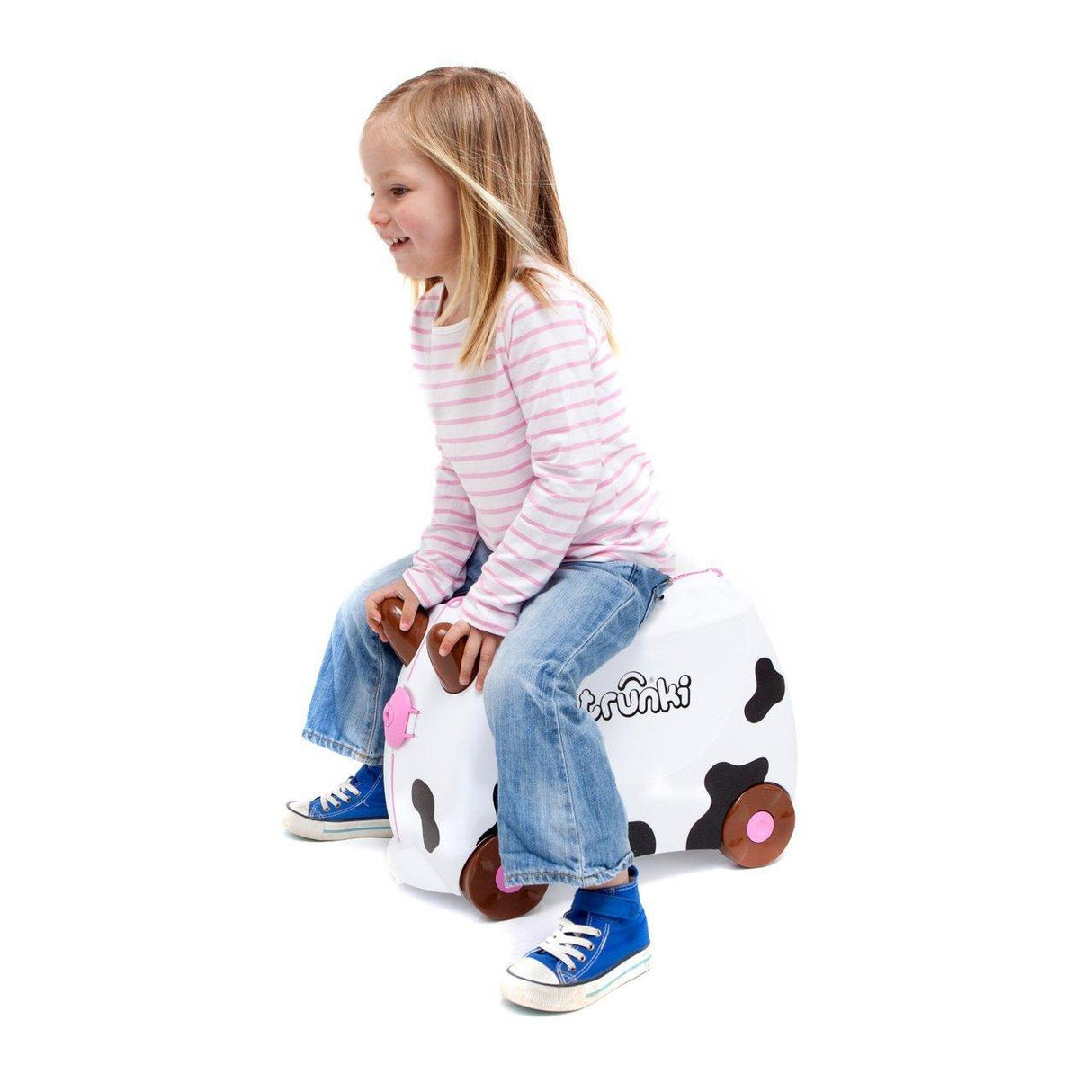 Trunki Ride On Luggage Suitcase - Frieda (Cow)