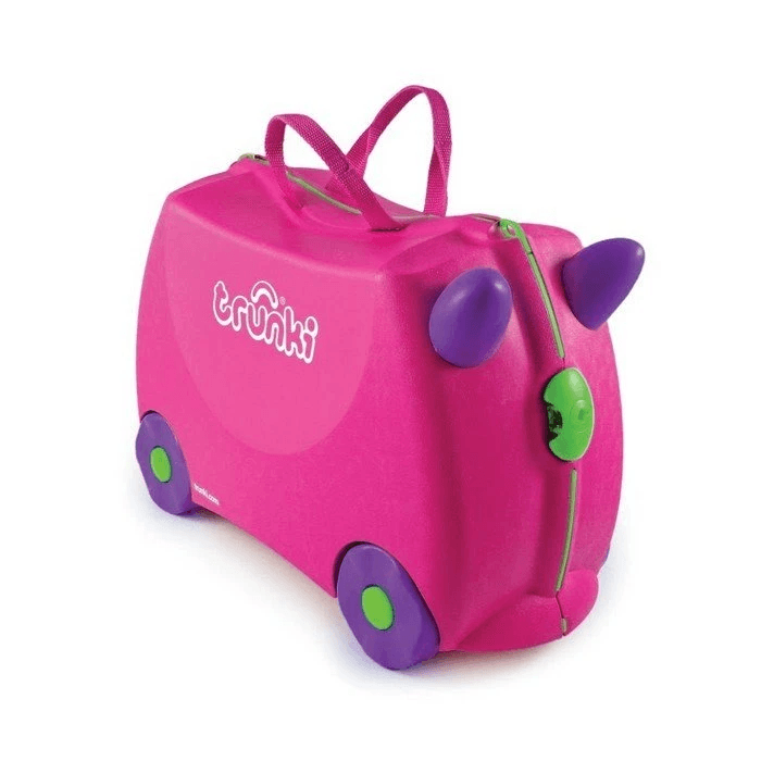 Trunki Ride On Luggage Suitcase - Trixie (Pink)