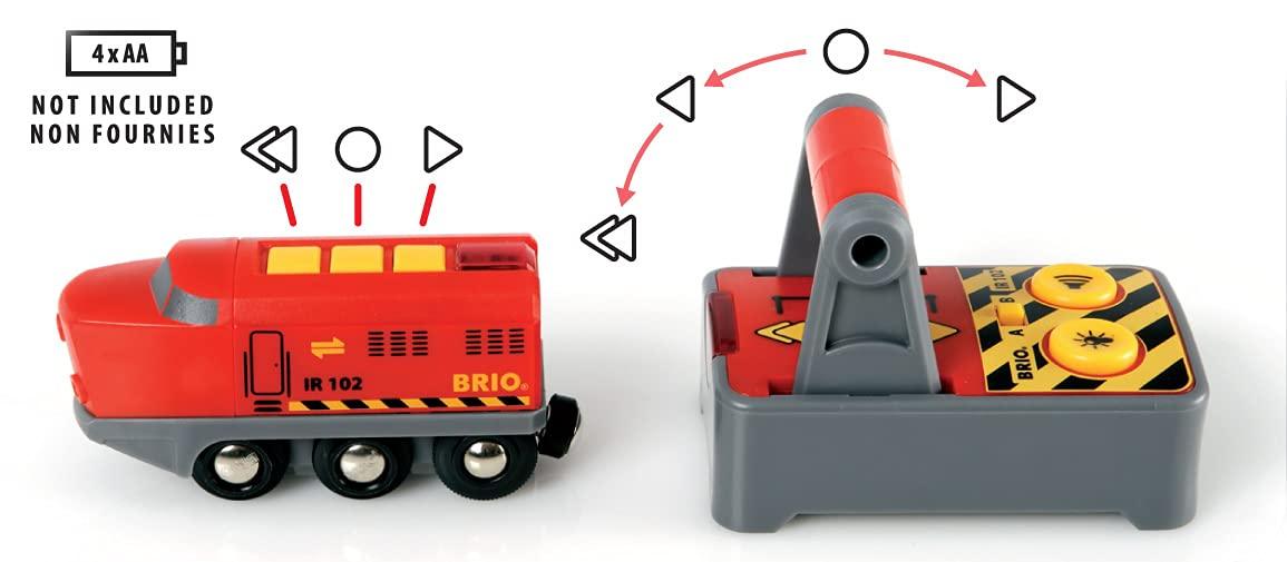 BRIO Train - Remote Control Engine 2 pieces