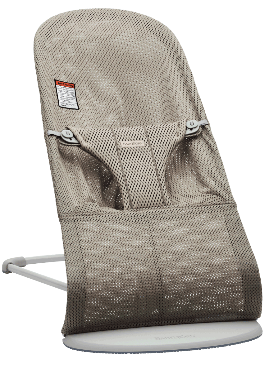 Babybjorn Bouncer Bliss - Grey Beige Mesh