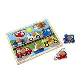 Melissa & Doug Vehicles Jumbo Knob Puzzle